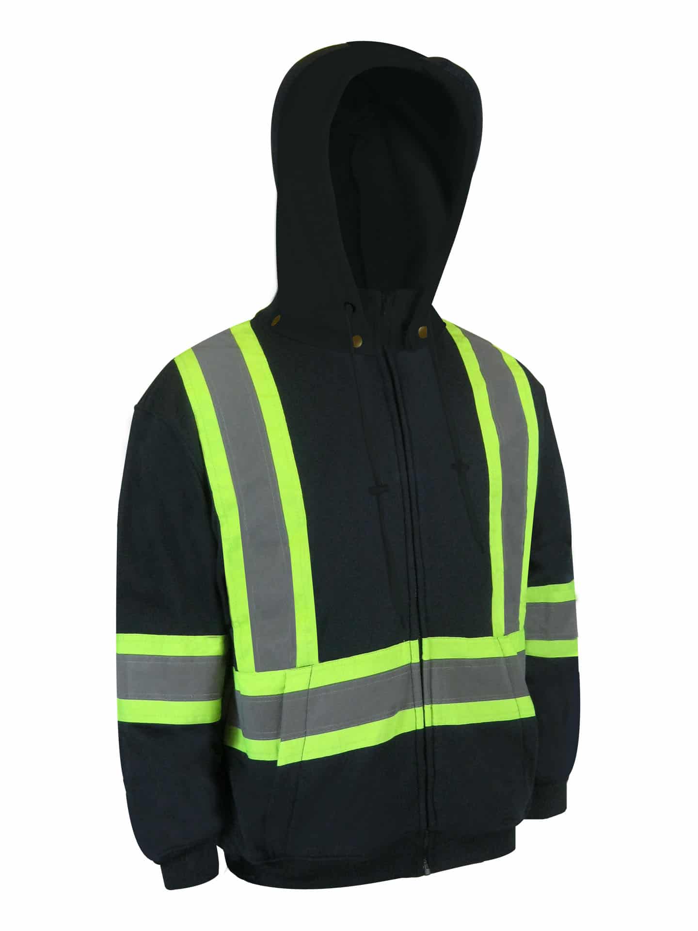 70-713r cappotto polare incappucciato da uomini