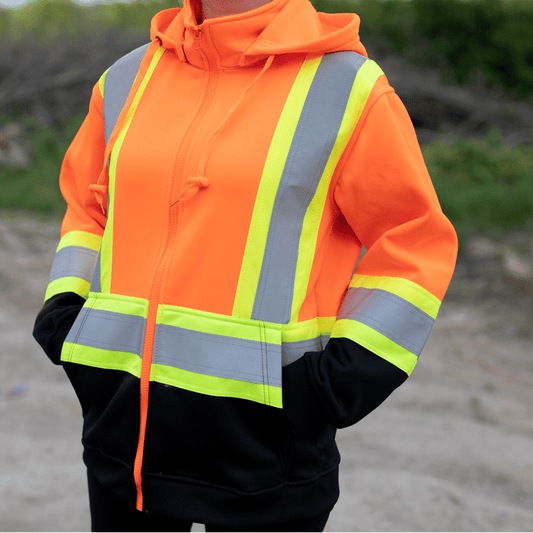 71-713R Cappotto polare con cappuccio per le donne