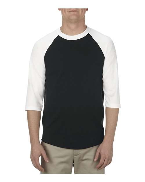 Alstyle 1334 - Classico 3/4 Raglan Sleeve T -Shirt
