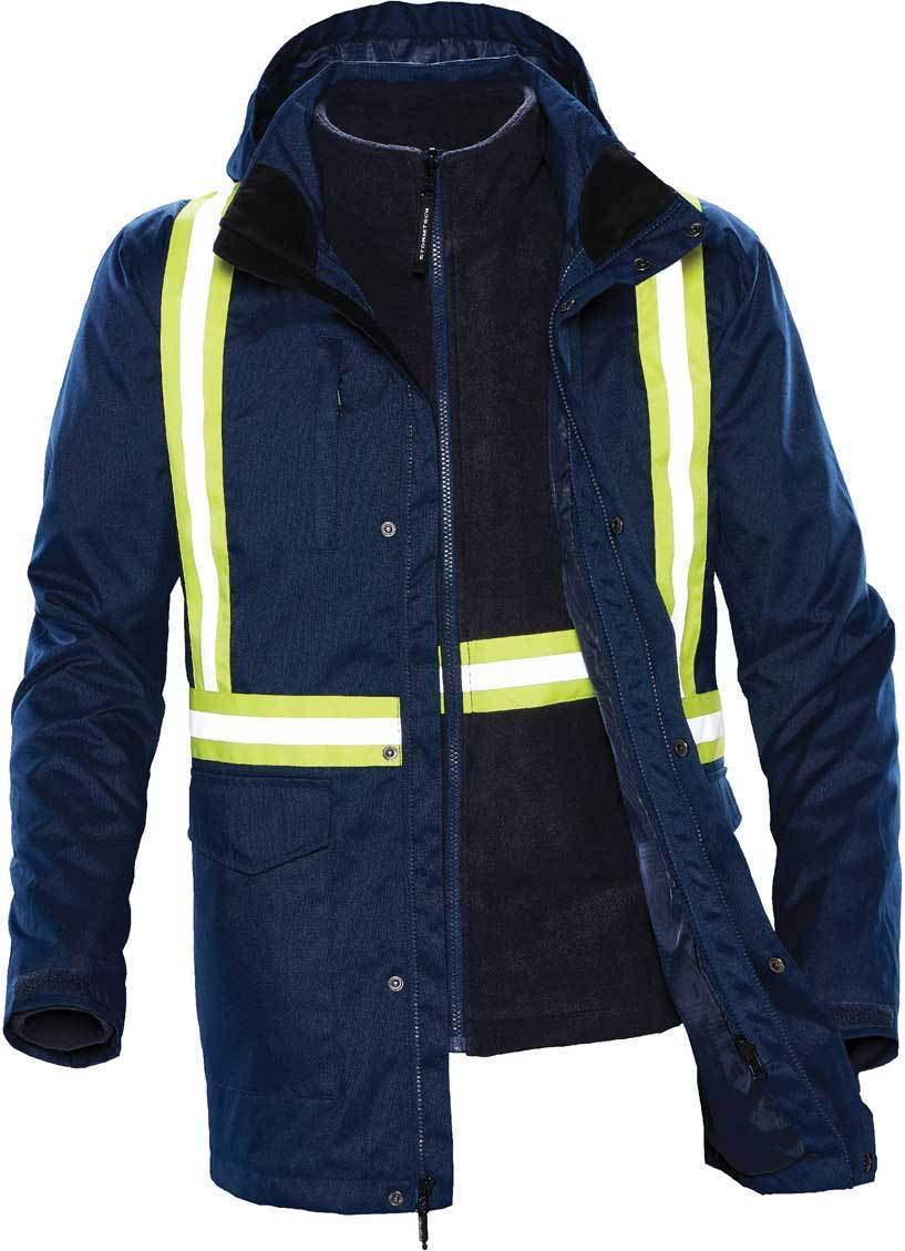 TPX-3R- Vortex HD 3 en 1 reflective system parka pour homme