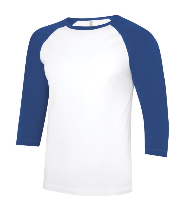 ATC0822 -T-shirt filé baseball eurospun