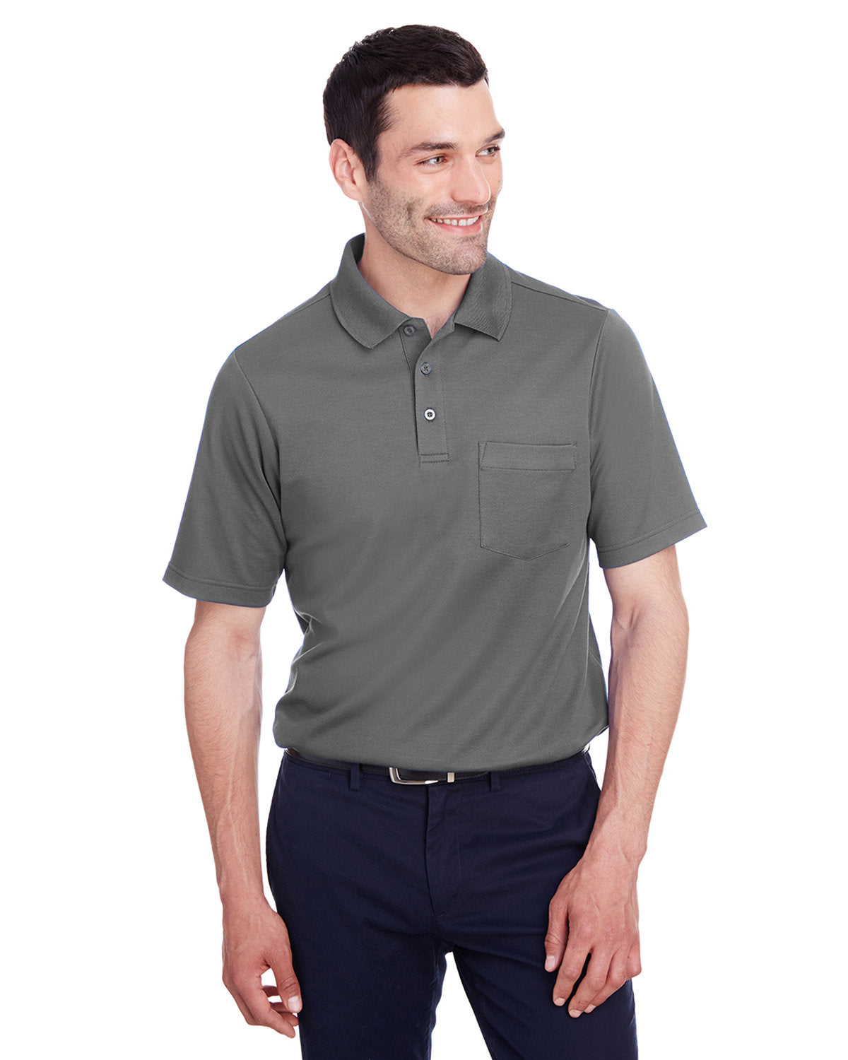 Devon & Jones DG20P-Polo man with pocket
