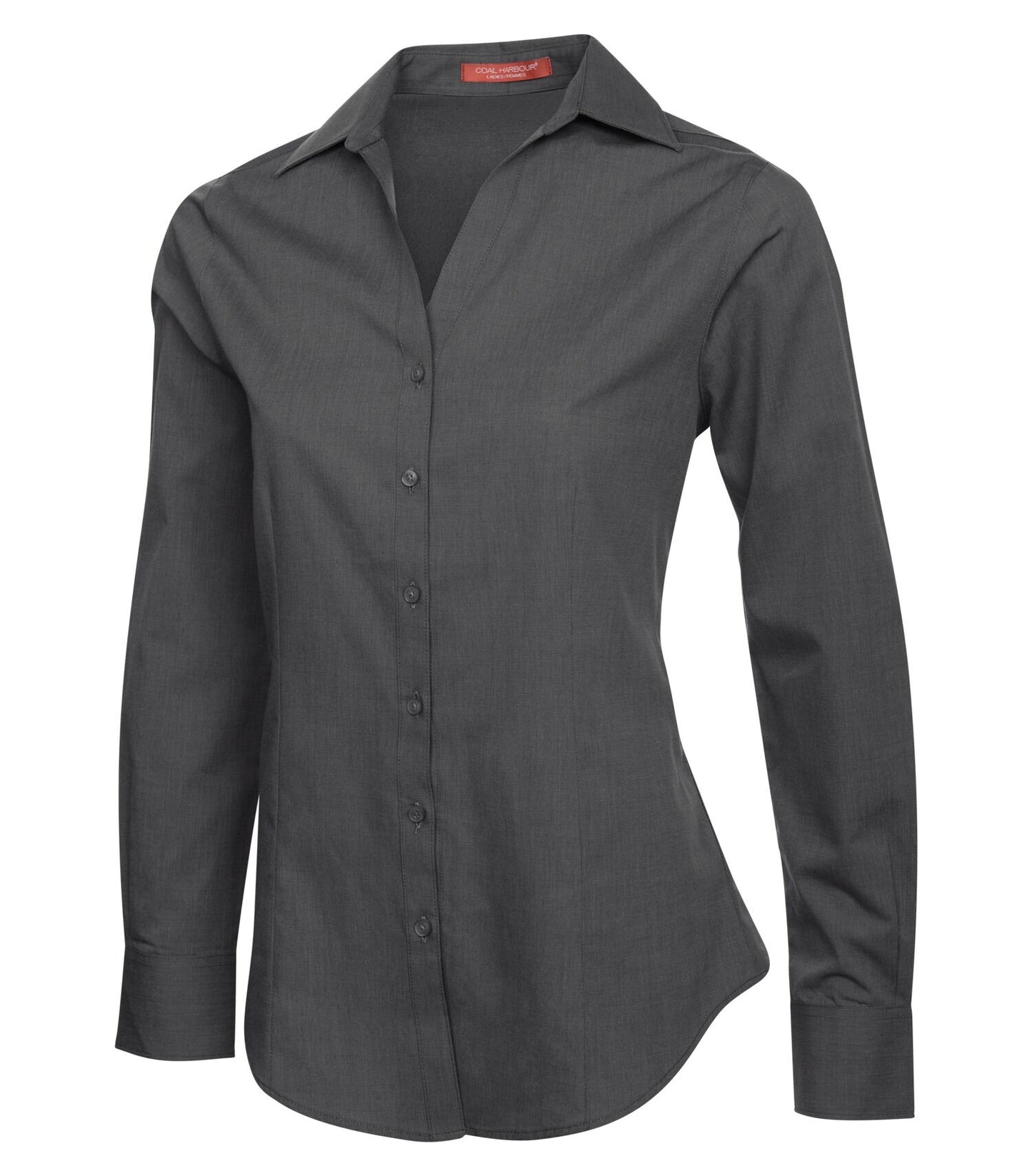 Coal harbour-L6004 chemise tissée texturée pour femme
