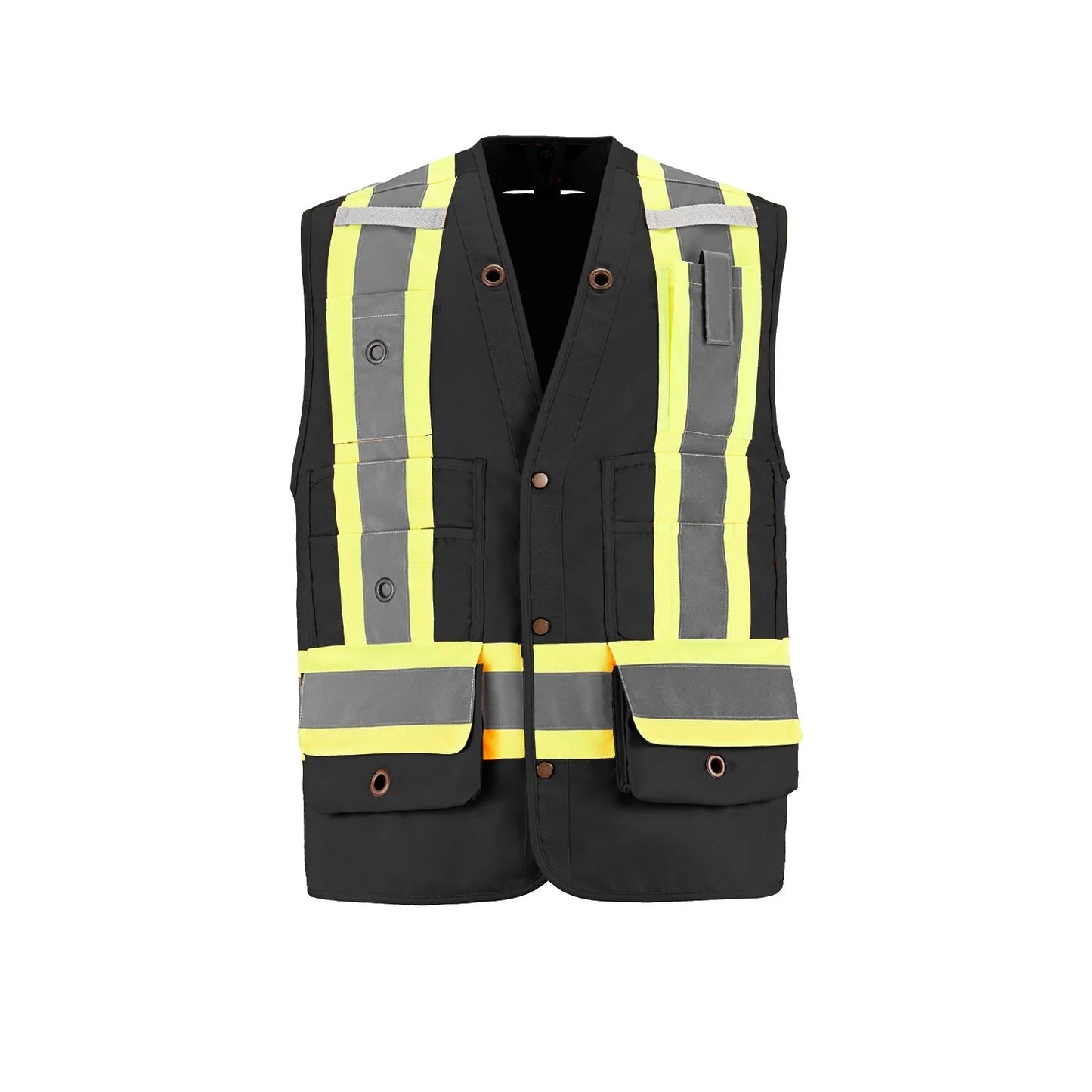 L01190 - Surveyor - Gilet d'arpenteur haute visibilité - Sized