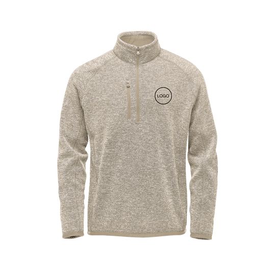 1/4 zip avalanche sweater for men-FHP-1