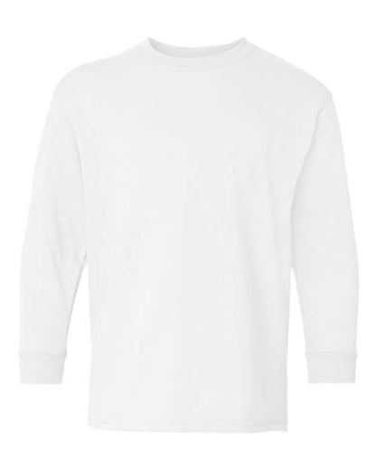 Gildan 5400B - T-shirt à manches longues en coton supérieur pour enfant