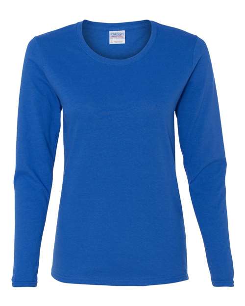 Gildan 5400L-Long Sleeve T-Shirt in Upper Cotton for Women