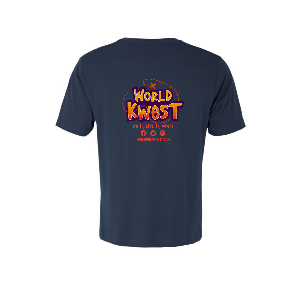 ATC8001 - World Kwest V Neck T -Shirt per uomini