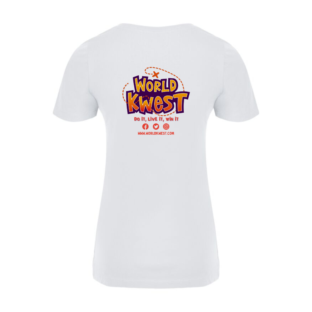 ATC8001L - World Kwest V Neck t -Shirts für Frauen