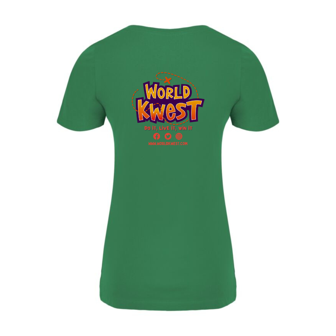 ATC8001L - World Kwest V Neck t -Shirts für Frauen