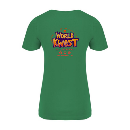 ATC8001L - World Kwest V Neck t -Shirts für Frauen