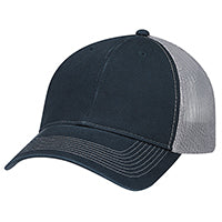 6H647 -Casquette deluxe washed with enzyme