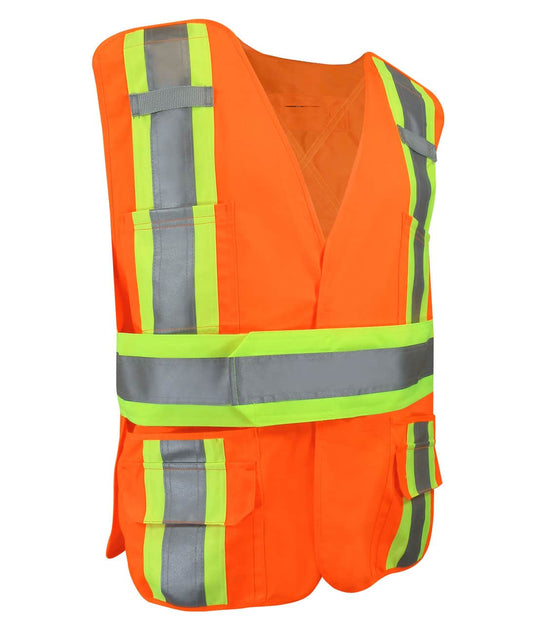 70-118 Safety jacket with reflective tapes