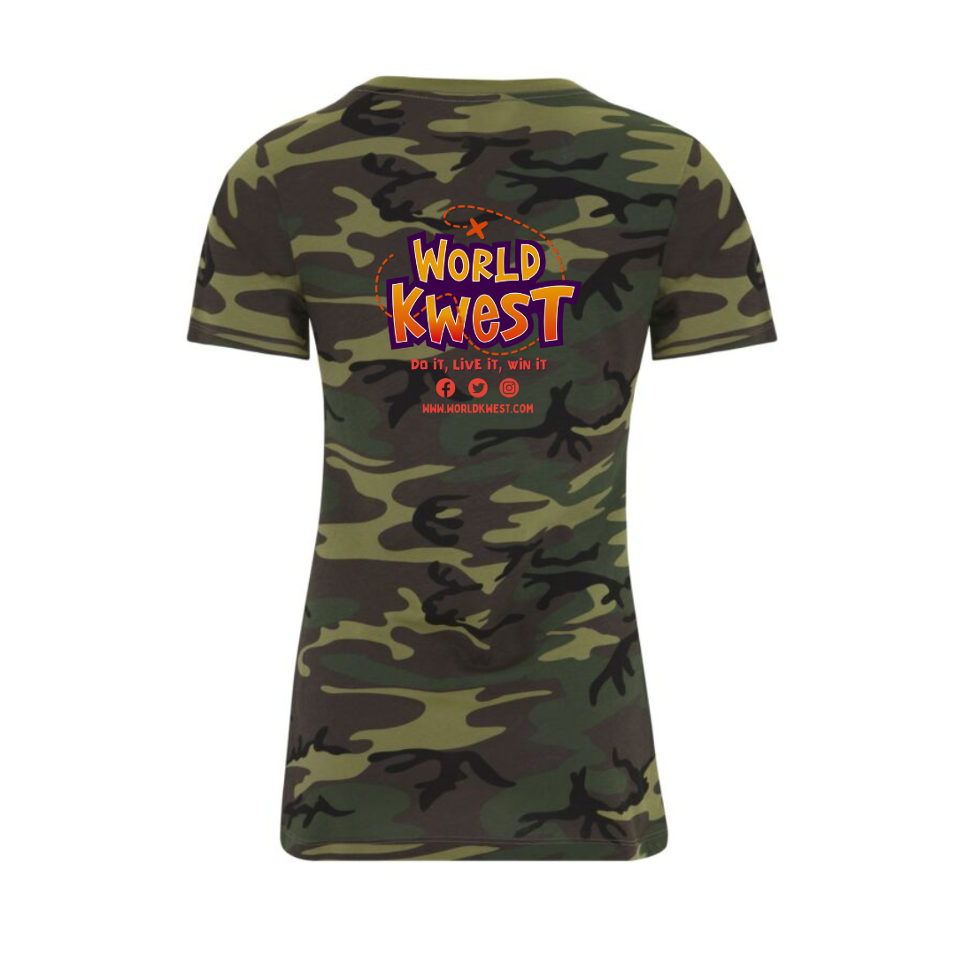 ATC8001L - World Kwest V Neck T -shirts for women