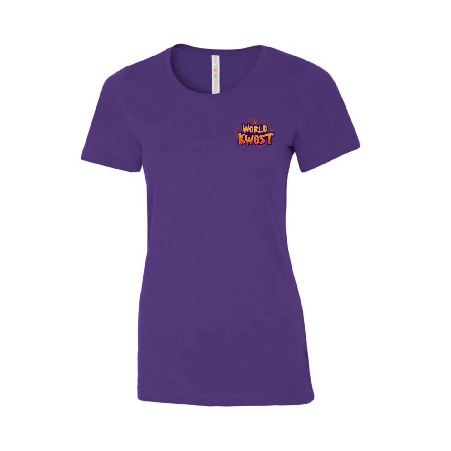 ATC8000L - World Kwest Spun T -Shirt für Frauen