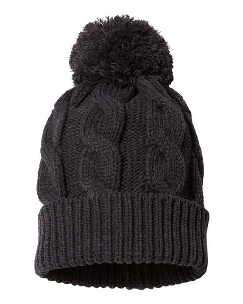 141R-Tuque acrylic with pompon