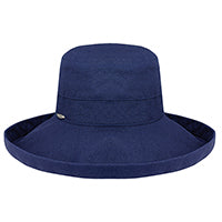 9L000L-Chapeau en coton rugueux pour femme