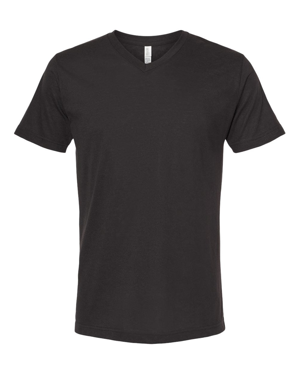 3543- T-shirt Deluxe col en V en mélange de coton
