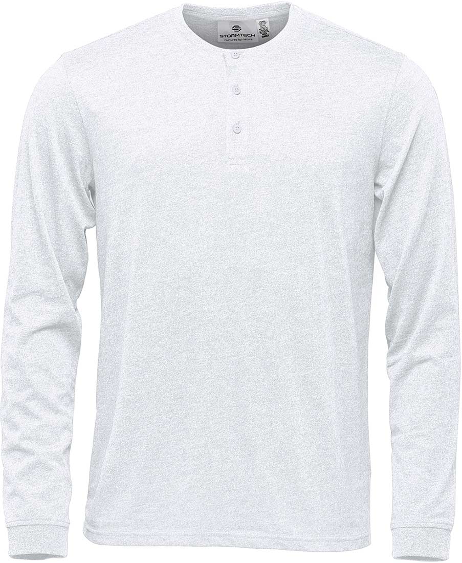 TGH-1 Torcello Henley de manga larga para hombre