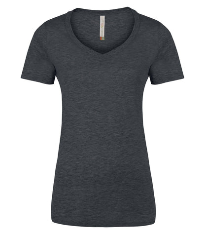 ATC8001L  - T-shirts filé col en V eurospun pour femme