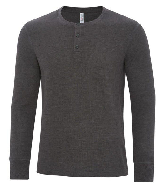 ATC8064 - Henley Long Thermal Vintage -Ärmel für Männer