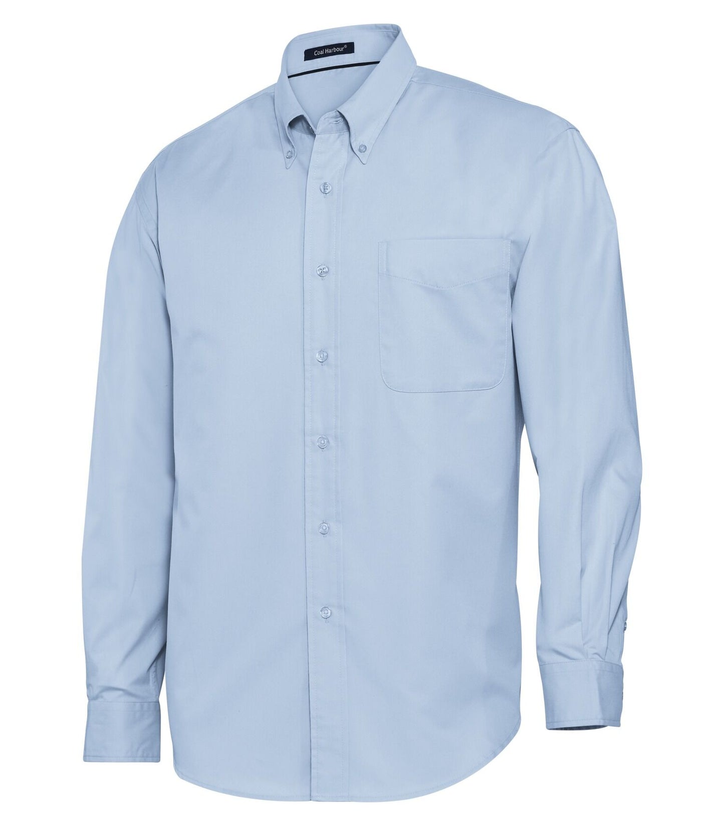 Coal harbour-D610 chemise tissée à manches longues easy care blend pour hommes