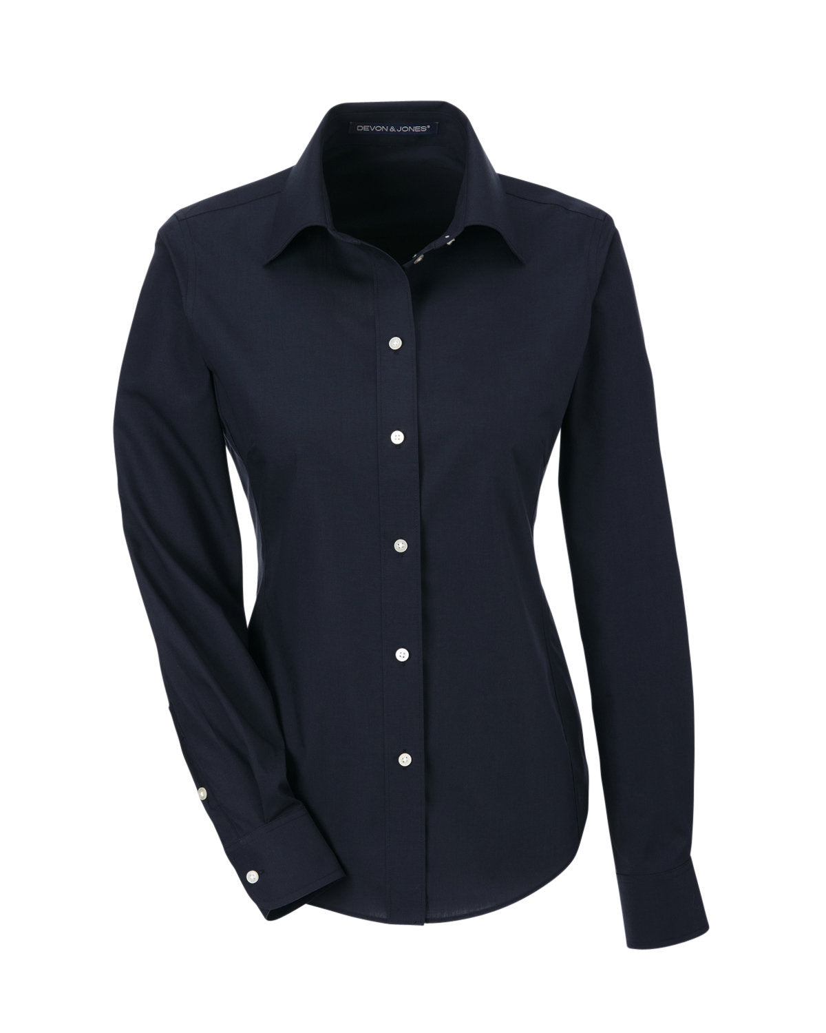 Raccolta della corona della shirt Devon & Jones-D620W per le donne