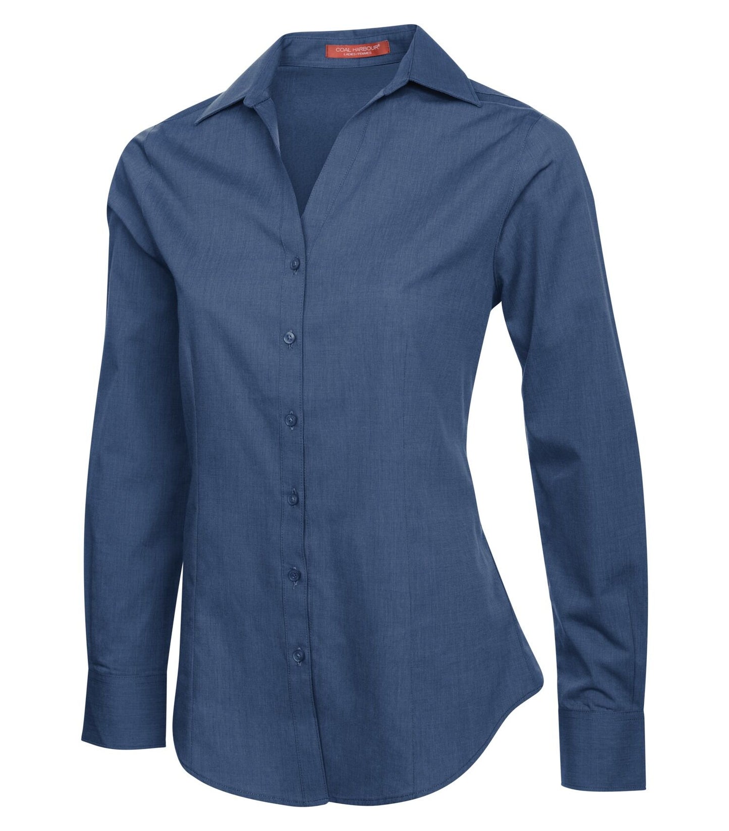 Coal Harbor-L6004 Women's Textured Woven Shirt