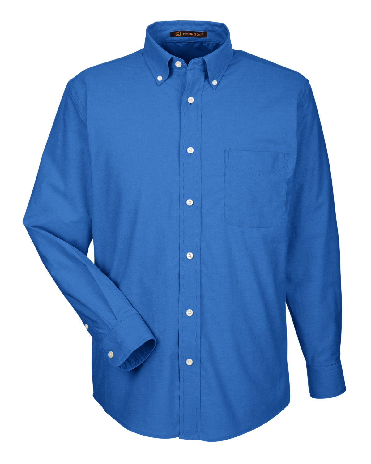Harriton-M600 Oxford Shirt Long Sleeve for Men