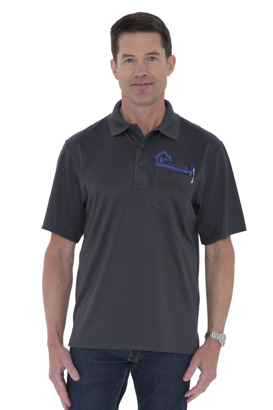 Coal harbour S4005P - Polo pour homme anti-accroc avec poche