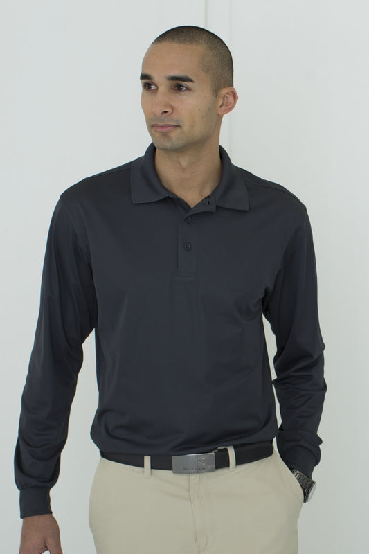 Coal harbour S445LS - Polo manches longues pour homme résistant aux accrocs